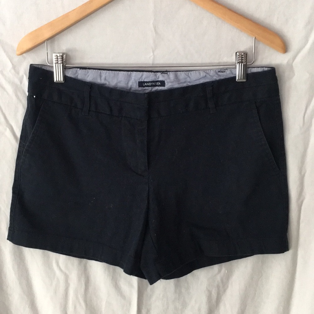 Navy Blue Khaki Shorts